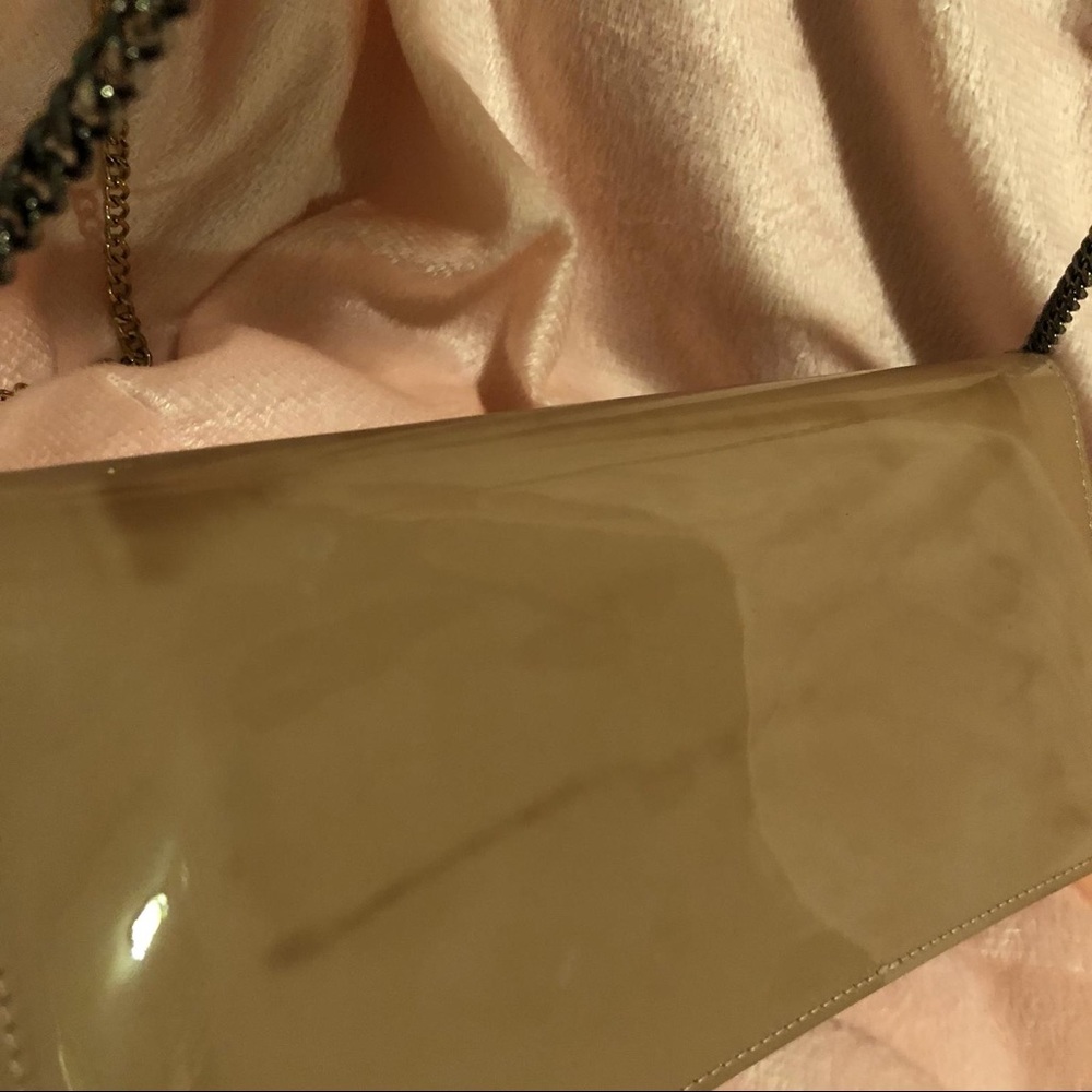 Jimmy choo Nude Patent and Suede Clutch Bag - Picture 5 of 8